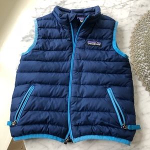 2T Blue Patagonia Quilted Vest